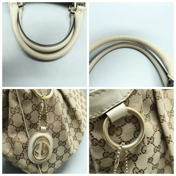 GUCCI Brown Leather Tote Bag 195-122024 - Picture 8 of 12